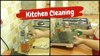 Kitchen Cleaning Routine Malayalam/Useful Tips for neat and tidy kitchen