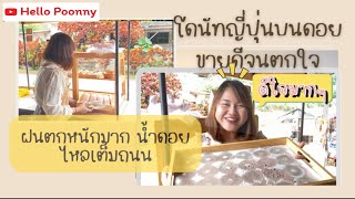 Ep.24 เปิดร้านขายโดนัทญี่ปุ่นบนดอย ลูกค้ารุมเต็มหน้าร้าน#วันนี้ขายดีมาก#ฝนตกหนักมาก