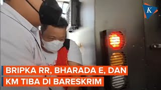 Momen 3 Tersangka Kasus Brigadir J Tiba di Bareskrim Polri untuk Kembali Ditahan