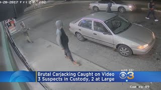 Suspects In Custody In SW Philly Carjacking