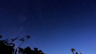 RX100M5で星空タイムラプス 西穂山荘テント場