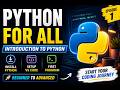 Python For All | Introduction to Python Programming