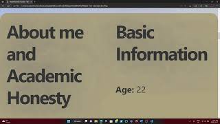 WEB 222 Final Assignment