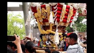 令和5年度百舌鳥八幡宮月見祭宮入