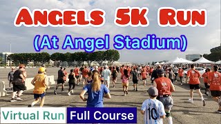 2022 Angels 5K Run (Full Course)｜Treadmill Running Scenery & Music (Virtual Run)