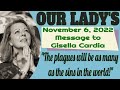 Our Lady's Message to Gisella Cardia for November 6, 2022