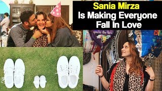 Shoaib Malik Bday Wish For New Mommy Sania Mirza Is Making Everyone Fall In Love | Desi Tv Ent | TA2