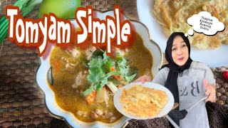 TOMYAM AYAM SIMPLE SEDAP BANGET - THAI FOOD