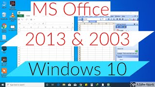 MS Office 2003 And 2013 Both Install Windows 10 2019 Fix All MS Office Installation Errors