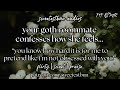 ♡ your goth roommate confesses how she feels about you ♡ (F4F) | Girlfriend Audio | ASMR