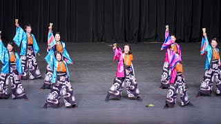 [4K] 皇學館大学よさこい部”雅”　 『天晴』振り納め　犬山踊芸祭 2022　2日目 (中央)