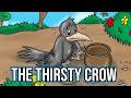 Thirsty Crow Story in English | Moral stories for kids | Bedtime Stories  For Children