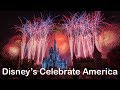 Disney's Celebrate America Fourth of July Fireworks at The Magic Kingdom (4K)