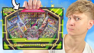 I Opened A $200 Shiny Rayquaza Pokemon Cards Box...