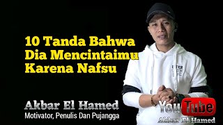 10 Tanda Bahwa Dia Hanya Mencintaimu Karena Nafsu