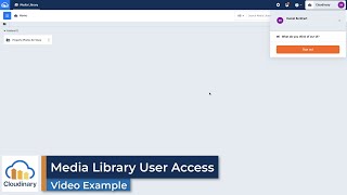 Cloudinary Digital Asset Management Scenario - External User Access to the DAM