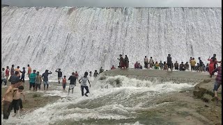 Gir-Somnath: Beautiful glimps of Droneshwar Dam due to new water came in Machundri river