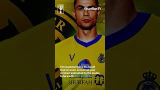 Cristiano Ronaldo unveiled by Al Nassr after a $200 million-per-year deal