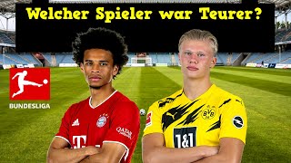 Welcher Bundesliga Spieler war teurer? feat. Sane, Haaland, Schick - Fußball Quiz 2021