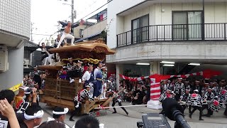 令和元年　だんじり祭り　やりまわし集