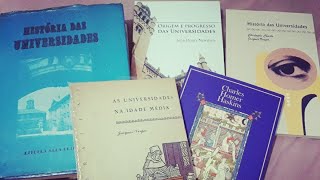 Livros sobre a origem das Universidades