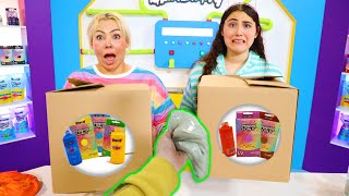 FIX THIS SLIME BUT USING THIS RANDOM BOX OF INGREDIENTS CHALLENGE! Slimeatory #649
