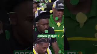 Oregon wins the final PAC-12 Title 🏆 #oregon #Collegebasketball #pac12