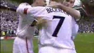 David Beckham Freekick vs Greece