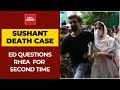 Sushant Singh Death Probe Gets Murkier; ED Questions Rhea Chakraborty For Second Time