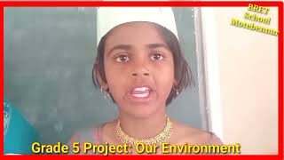 Conservation of Nature: Grade 5 Project.