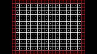 4:3 240p Grid Test Pattern