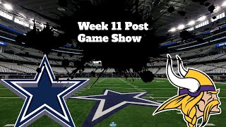 Dallas Cowboys vs Minnesota Vikings Post Game Show || Phones Lit