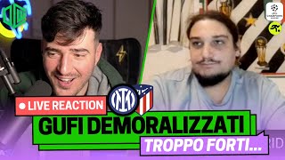 INTER-ATLETICO MADRID 1-0 LIVE REACTION | "IMBATTIBILI..." | TIFOSIAMO
