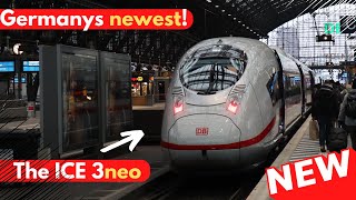 ICE 3 neo - The NEW highspeed train in Germany! First class tripreport Cologne to Frankfurt