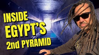 NEVER Before Seen Detail HIDDEN Inside Egypt's 2nd Pyramid at Giza! FULL TOUR Inside Khafre Pyramid!