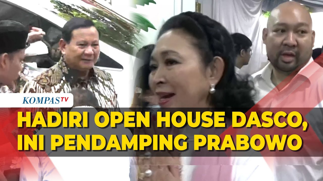 Prabowo Hadiri Open House Wakil Ketua DPR Dasco Bersama Didit Dan ...