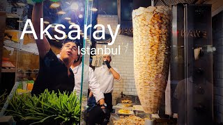 Istanbul Walking Tour 2023 | 4k UHD 60fps | Aksaray Walking Tour | Aksaray