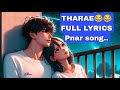 NEW PNAR SONG (THARAE 😂 COMEDY SONG) Full lyrics   💗🤟 @mandakaniproduction5670