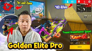 Pro Golden Elite Pass & Region Top Grandmaster Squad in My Game 😱 All V Badge Lobby - Tonde Gamer