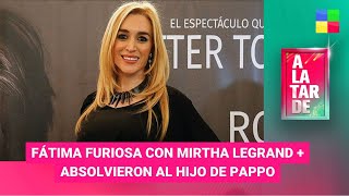 Fátima Florez furiosa con Mirtha Legrand + Herencia Pappo - #ALaTarde | Programa completo (2/1/24)
