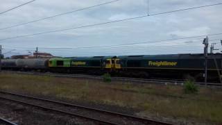 66507 \u0026 66522  Oxwellmains - York  26/6/17