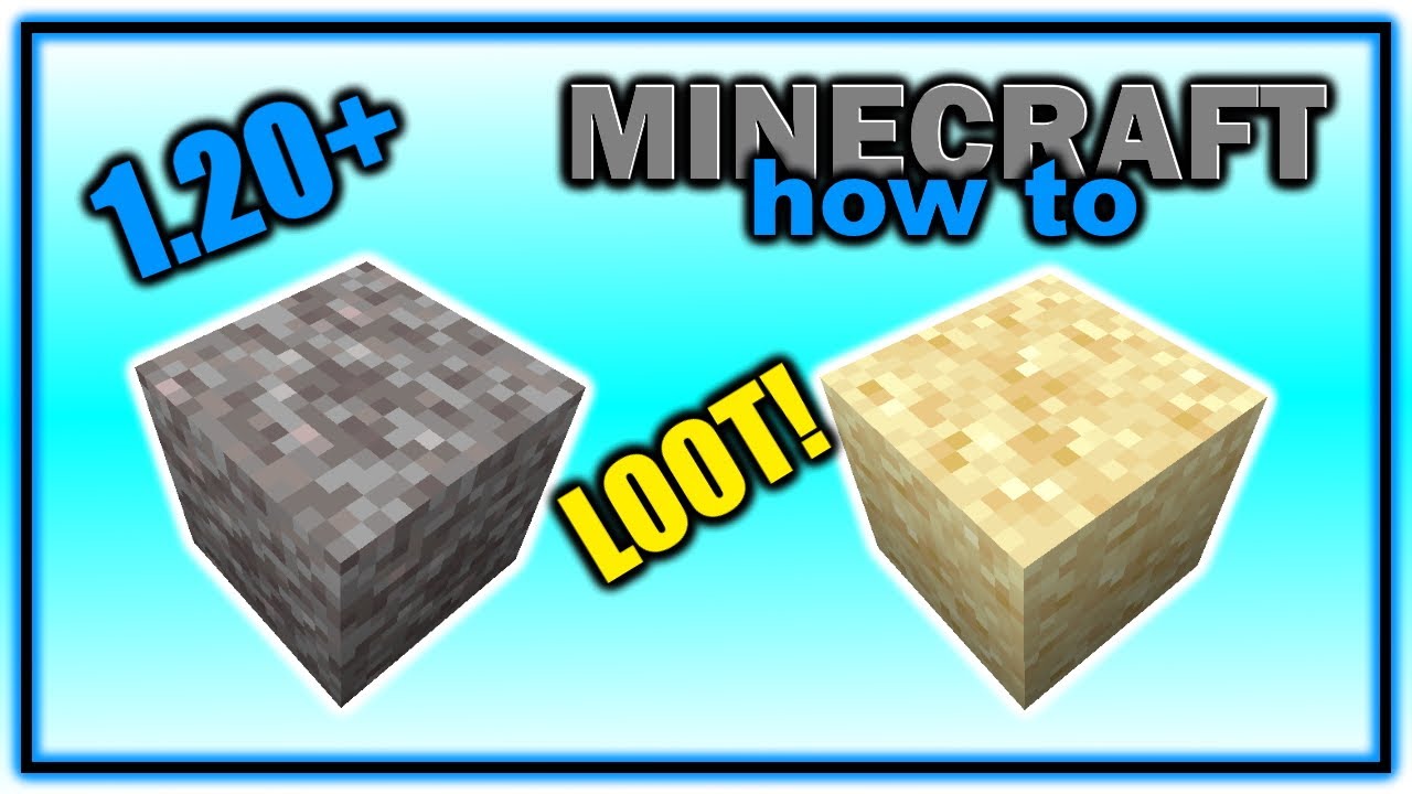 How To Find Suspicious Gravel And Sand (and LOOT!) (1.20+) | Easy ...