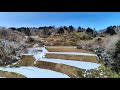 dji phantom4 pro 2160p 4k 空撮　宮城県丸森町　沢尻の棚田　四季の風景