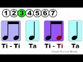 introduction to rhythm reading stage one