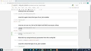 Reading Python Raw List & Dictionary from Configuration file