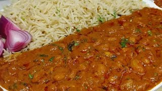 aj to  mehmano ne ungliya chat li Panjabi style rajma chole chavl 😋mazedar yumme recipe😋