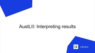 AustLII - Interpreting Case Search Results