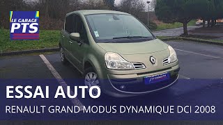 TEST - RENAULT GRAND MODUS DYNAMIQUE DCI 85 2008 - FRANCE