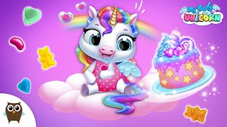 It's Unicorn's Birthday 🦄🎂 My Baby Unicorn | TutoTOONS