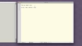 CodeLesson Handling Command-Line Parameters in Python
